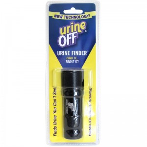 La torche Urine Off permet de trouver la moindre mini tache d’urine de chat.