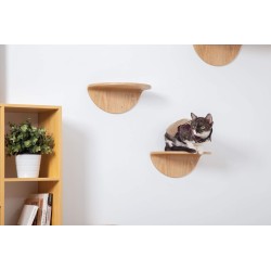 Etagere Murale Pour Chat Lack Round Arbre A Chat Mural