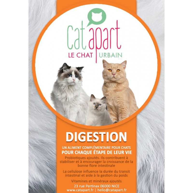 Friandises Sans Cereale Chat Fonctionnelles Digestion Cat Apart