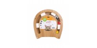 Aire de jeux pour chat carton et bois - WOUAPY