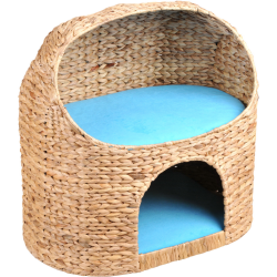 Duplex pour chat en jacinthe d’eau - SILVIO DESIGN