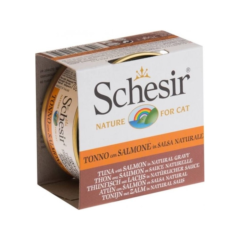 SCHESIR - pâtée pour chat sans céréale en sauce 70 g