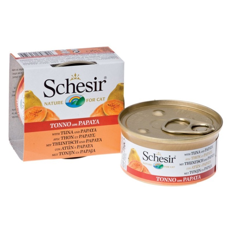 SCHESIR - pâtée pour chat aux fruits 75 g