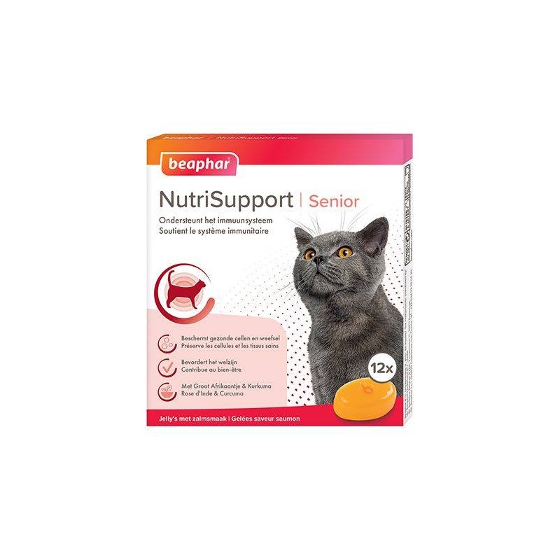 Nutrisupport Complement Alimentaire Pour Chat Seniors Beaphar